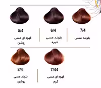 رنگ مو قهوه ای مسی روشن لیدی کالر5.4