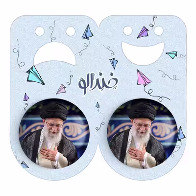 پیکسل خندالو مدل تصویر رهبر کد 12621 به همراه مگنت