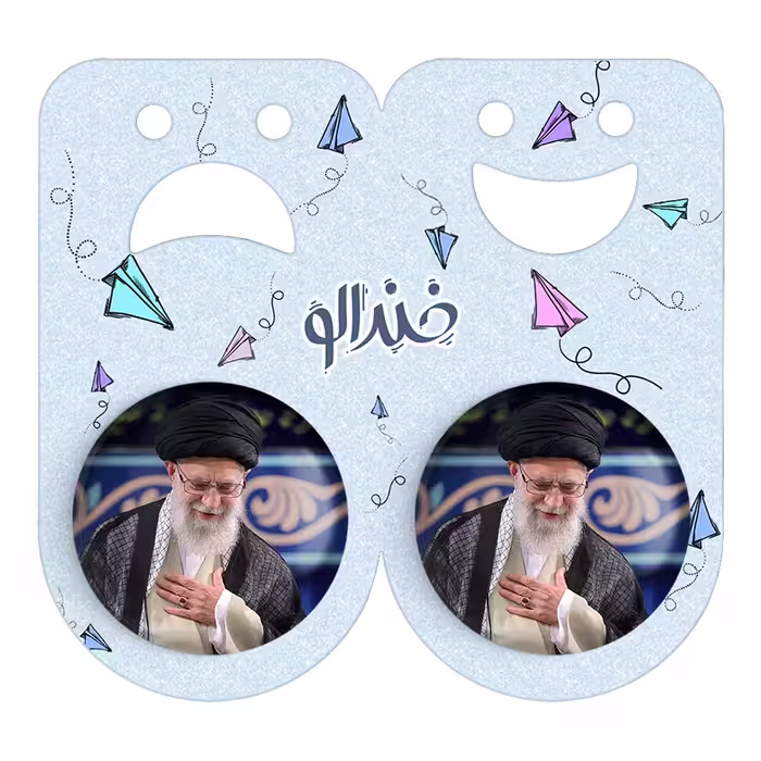پیکسل خندالو مدل تصویر رهبر کد 12621 به همراه مگنت