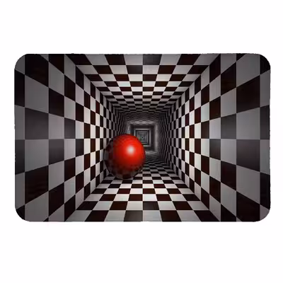 زیرقابلمه ای طرح گوی قرمز کد 5358 