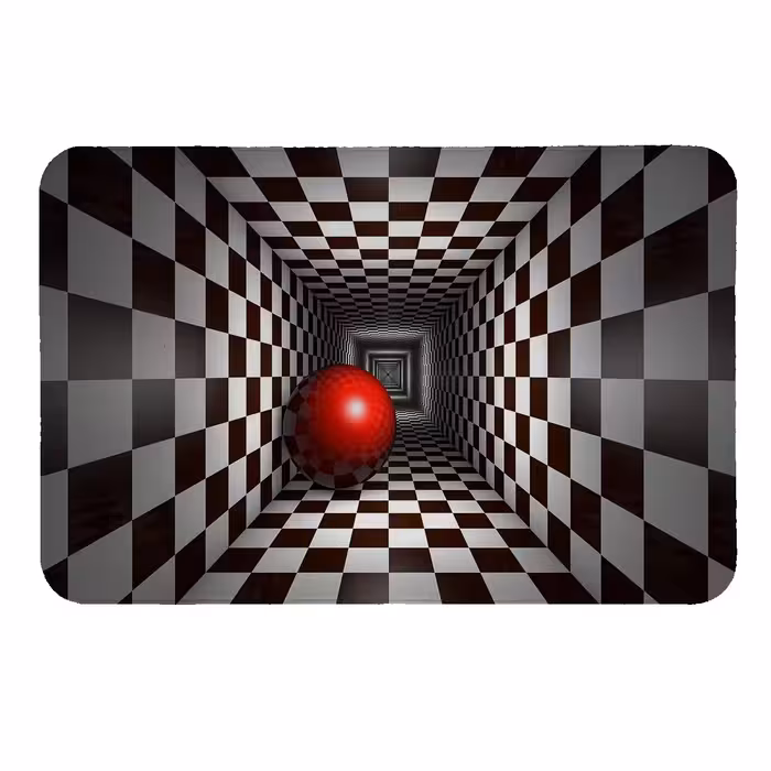 زیرقابلمه ای طرح گوی قرمز کد 5358 