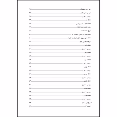 کتاب دانستنی های مفید تئوری موسیقی اثر مهناز معماری انتشارات ارسطو