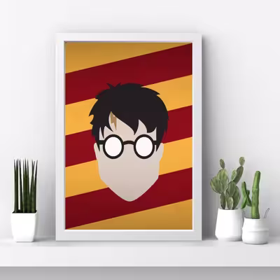تابلو مدل هری پاتر Harry Potter کد S0631-w