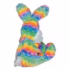 عروسک طرح خرگوش مدل RainBow کد SZT/21 ارتفاع 34 سانتی متر