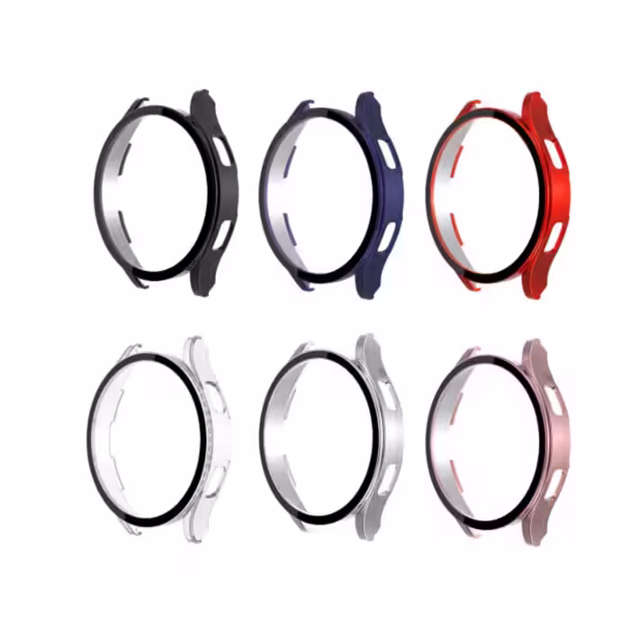 کاور گوف مدل GW-01 مناسب برای ساعت هوشمند سامسونگ Galaxy Watch 4 44mm به همراه محافظ صفحه نمایش