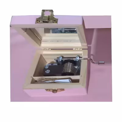 جعبه موزیکال مدل هندلی طرح یونیکورن کد 01