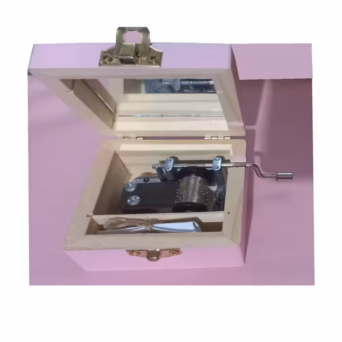 جعبه موزیکال مدل هندلی طرح یونیکورن کد 01