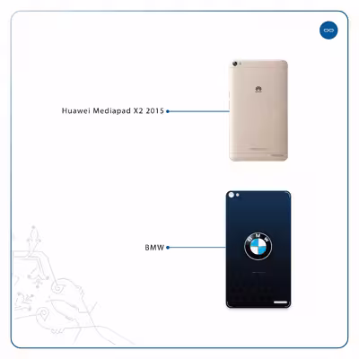 برچسب پوششی ماهوت مدل BMW مناسب برای تبلت هوآوی Mediapad X2 2015
