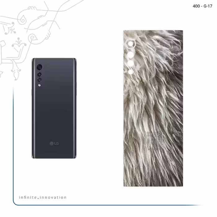 برچسب پوششی ماهوت مدل Sheep Skin مناسب برای گوشی موبایل ال جی Velvet 5G