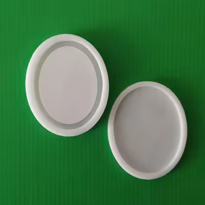 قالب رزین مدل آکواریومی طرح بیضی مجموعه 2 عددی