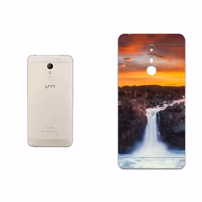 برچسب پوششی ماهوت مدل Waterfall مناسب برای گوشی موبایل یومی Super