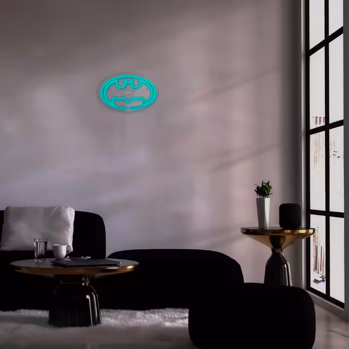چراغ دیواری نئون دیزاین طرح Batman_TBL