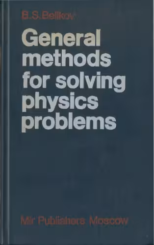 خرید و دانلود نسخه کامل کتاب General methods for solving physics problems