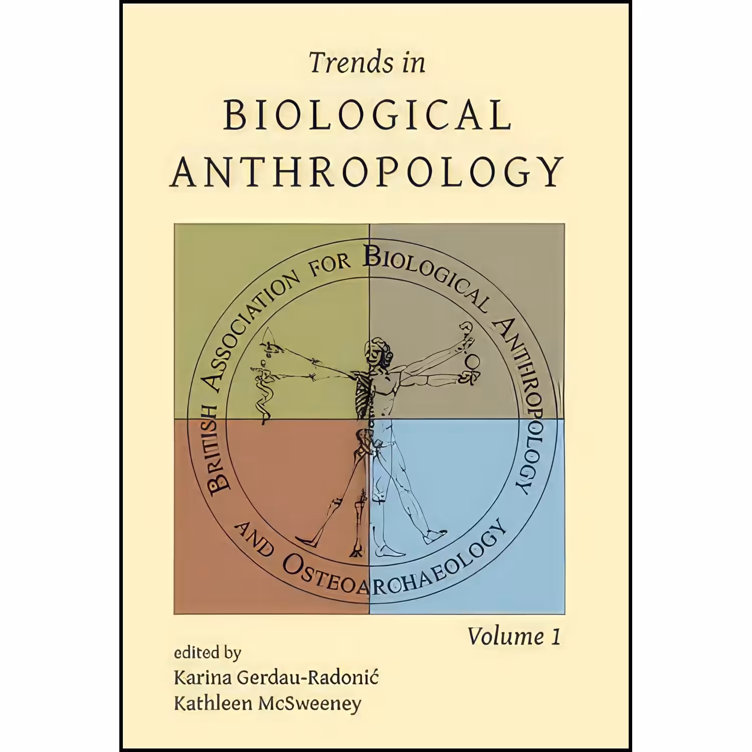 کتاب زبان اصلی Trends in Biological Anthropology Volume