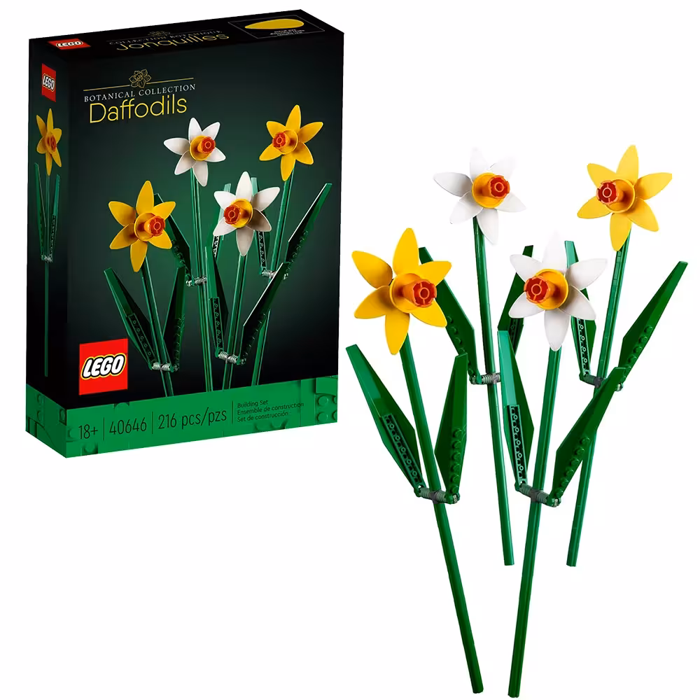 لگو آیکونز مدل گل نرگس Daffodils 40646