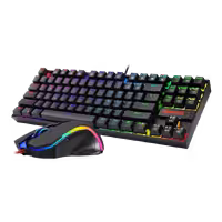 موس و کیبورد گیمینگ ردراگون Redragon K552-RGB-BA