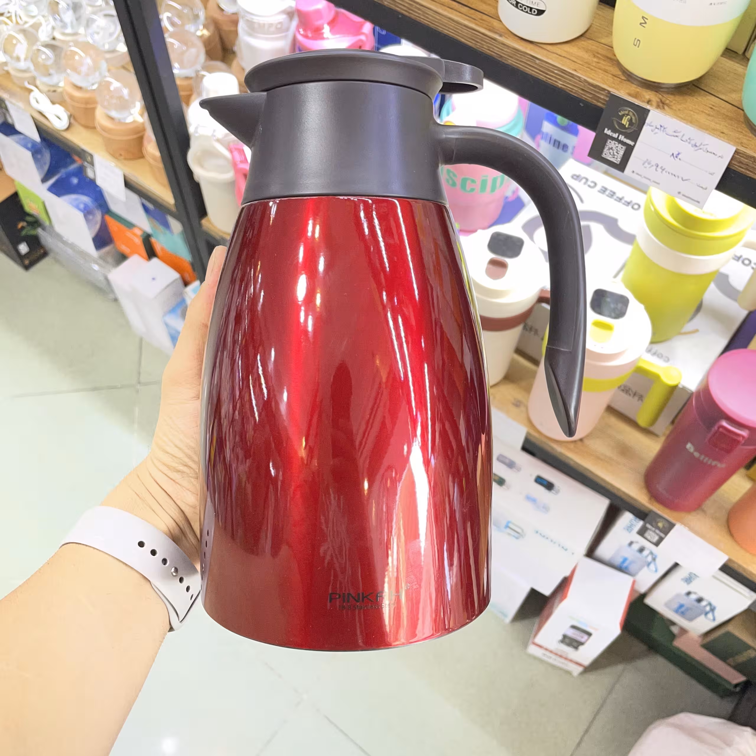 فلاسک پینکا PINKAH گنجایش 1.5 لیتر مدل PJ-3107-B اورجینال