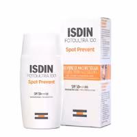 ضد آفتاب بیرنگ ضد لک ایزدین Isdin مدل Spot prevent حجم 50 میل