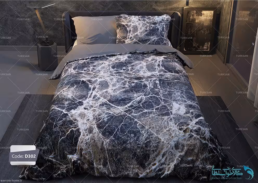 روتختی مدل سنگی کد D302 یک نفره 4 تکه