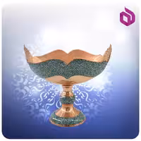 کشکول مس و فیروزه کوب شبکه 24 سانت آقاجانی