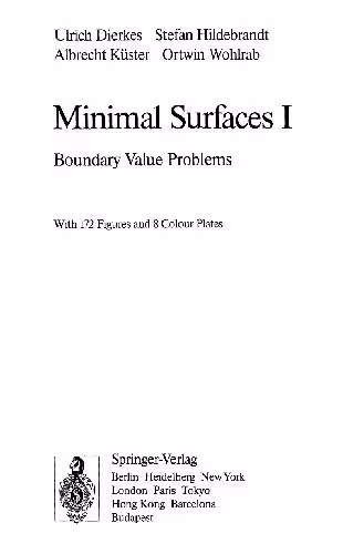 خرید و دانلود نسخه کامل کتاب Minimal Surfaces II: Boundary Regularity (Grundlehren Der Mathematischen Wissenschaften)