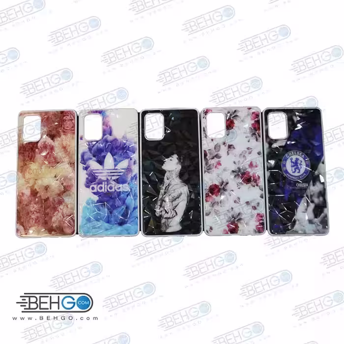 قاب گوشی سامسونگ A71 گارد A 71 مدل 3D الماسی طرحدار A71 قاب محافظ  3D Design Guard for Samsung Galaxy A71