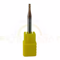فرز انگشتی الماس چهار پر کوتاه 2 سر R تیپ 0.5 طول 50 MTS