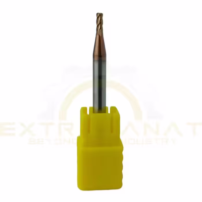 فرز انگشتی الماس چهار پر کوتاه 2 سر R تیپ 0.5 طول 50 MTS