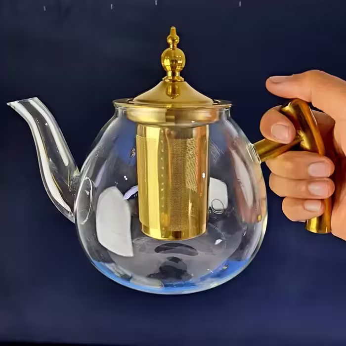 قوری پیرکس ناتالی مدل T کد 1200 با ظرفیت 1200 میلی لیتر