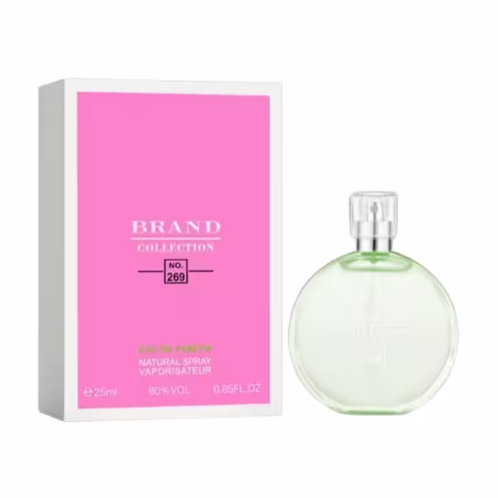 عطر جیبی حجم 25 میل شماره 269 شنل چنسل او فرش برند کالکشن - Brand Collection