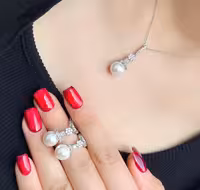 نیمست مروارید جواهری کد 00553