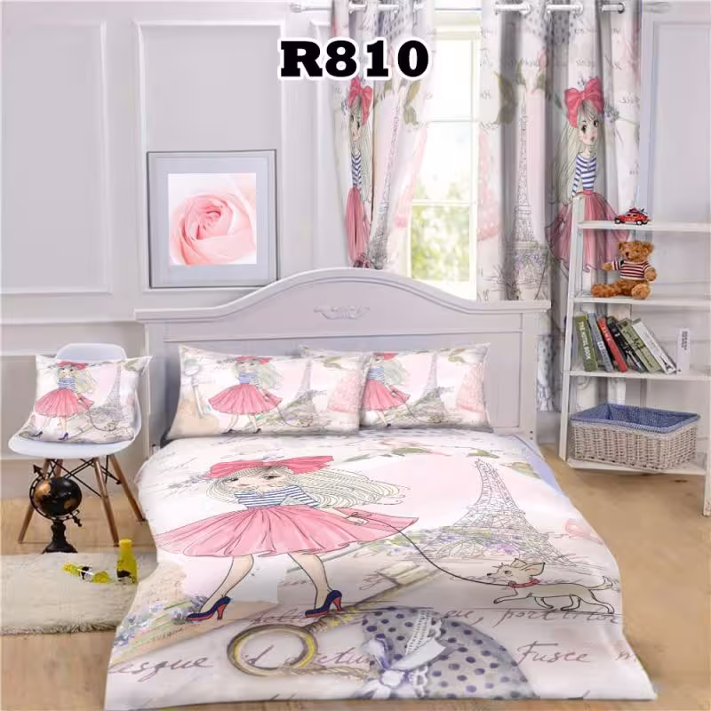 روتختی سه بعدی طرح دخترانه