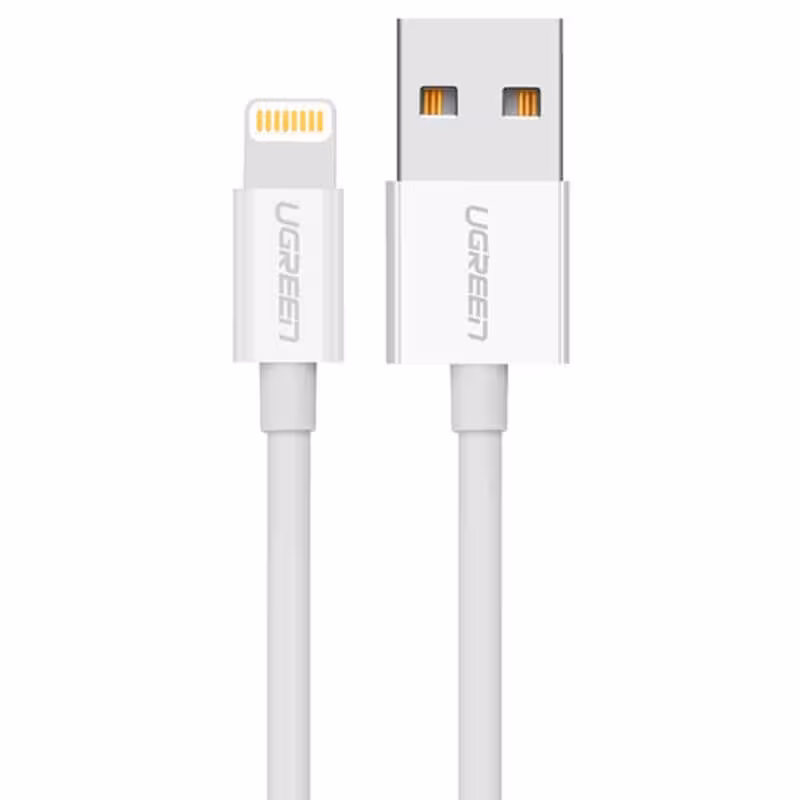 کابل آیفونی فست شارژ Ugreen US155 20730 2.1A 2m