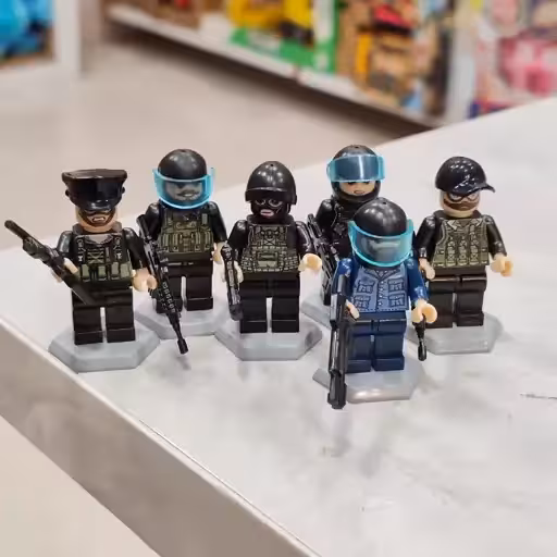 لگو مینی فیگور پلیس