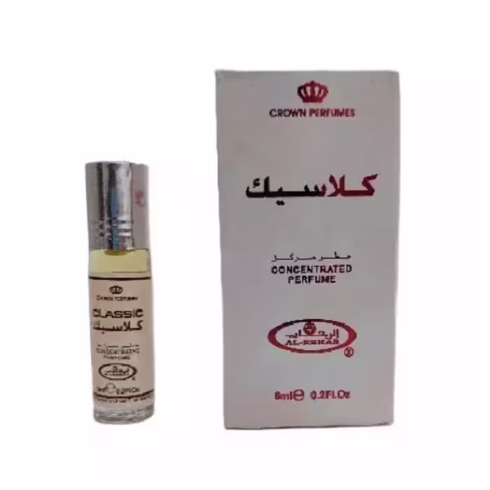 عطر زنانه مردانه الرحاب مدل کلاسیک حجم 6 میل