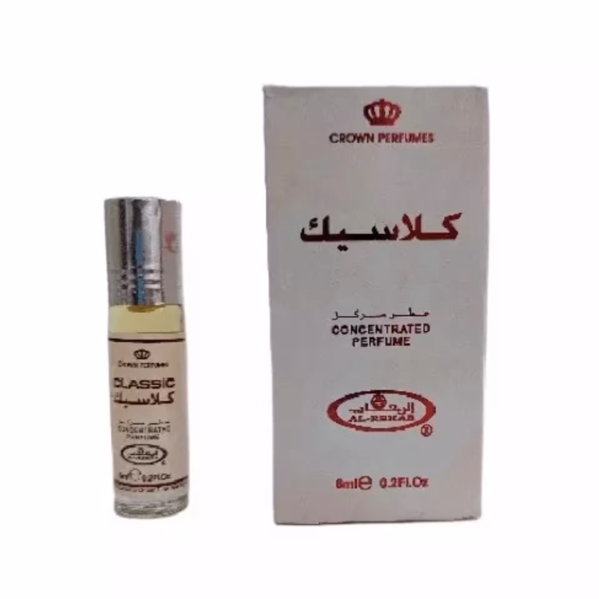 عطر زنانه مردانه الرحاب مدل کلاسیک حجم 6 میل