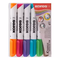 ماژیک وایت برد 6 رنگ کورس مدل K-Marker XW2 | چاوه