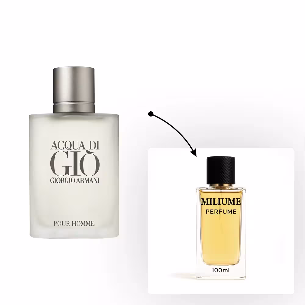 اسانس عطر Giorgio Armani Acqua di Gio برند Argeville - کد 1319 - جورجیو آرمانی آکوا دی جیو 100ML - میلیوم پرفیوم