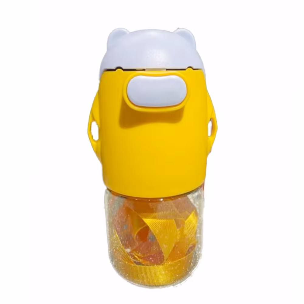 قمقمه نی دار طرح خرس Bear Straw Bottle
