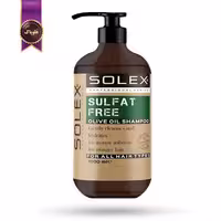شامپو بدون سولفات سولکس Solex مدل حاوی روغن زیتون Olive Oil حجم 1000 میلی لیتر (اورجینال)
