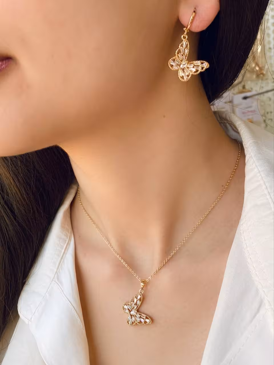 نیمست زنانه، مدل پروانه، برند ysx کد 03