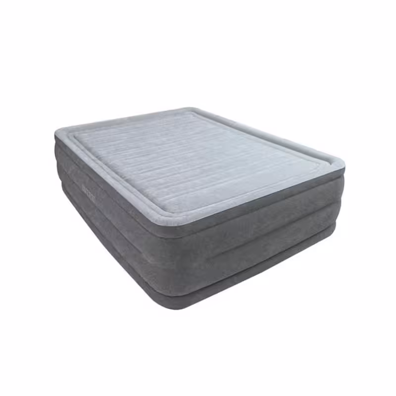 تخت خواب بادی دونفره با ارتفاع بلند مخمل 64418