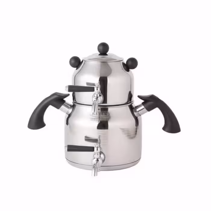 کتری قوری استیل ریور مشکی 2161