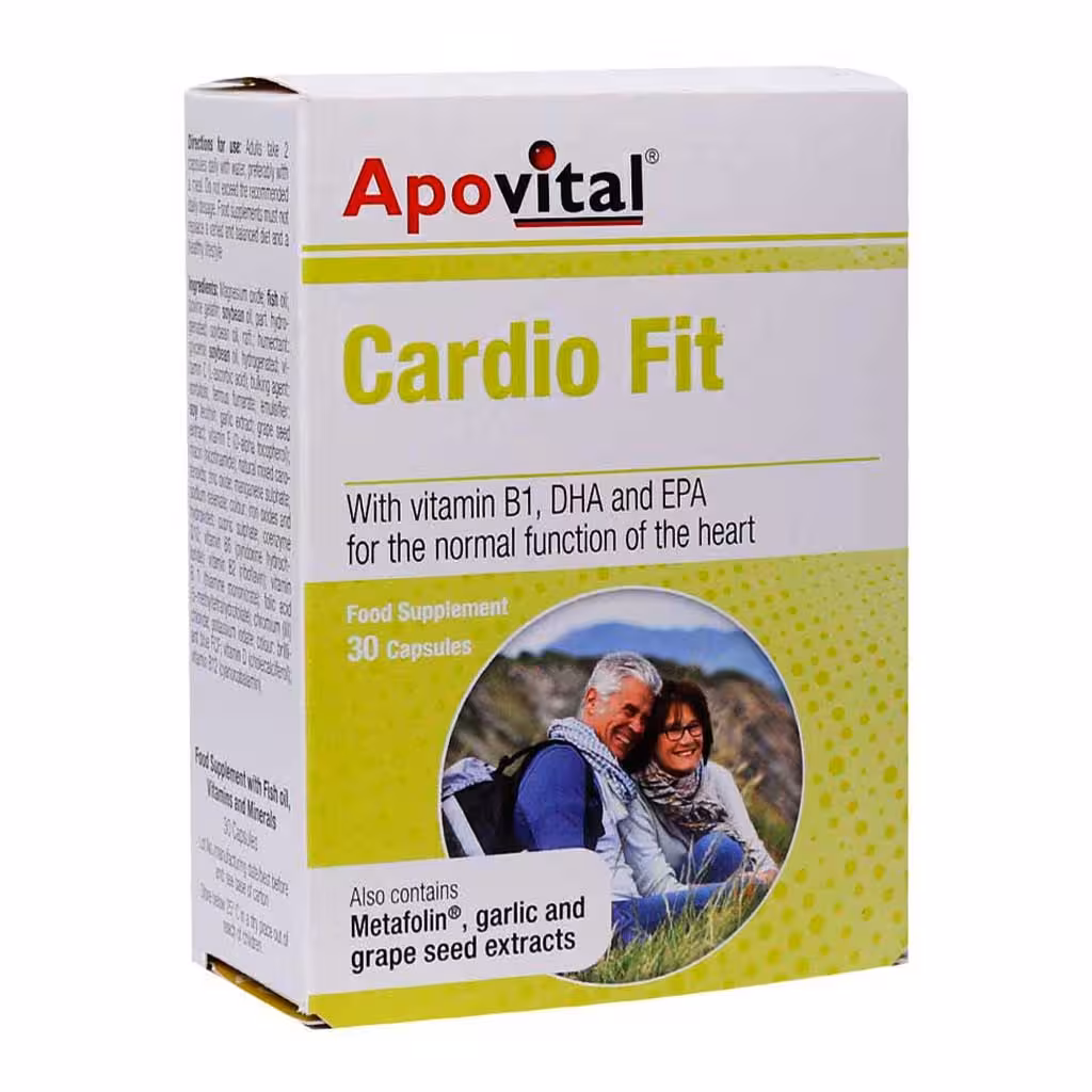 کپسول کاردیوفیت 30 عدد آپوویتال Apovital