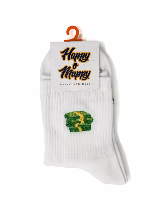 جوراب هپی مپی ساقدار گلدوزی دلار