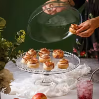 کیک خوری پایه دار ساده