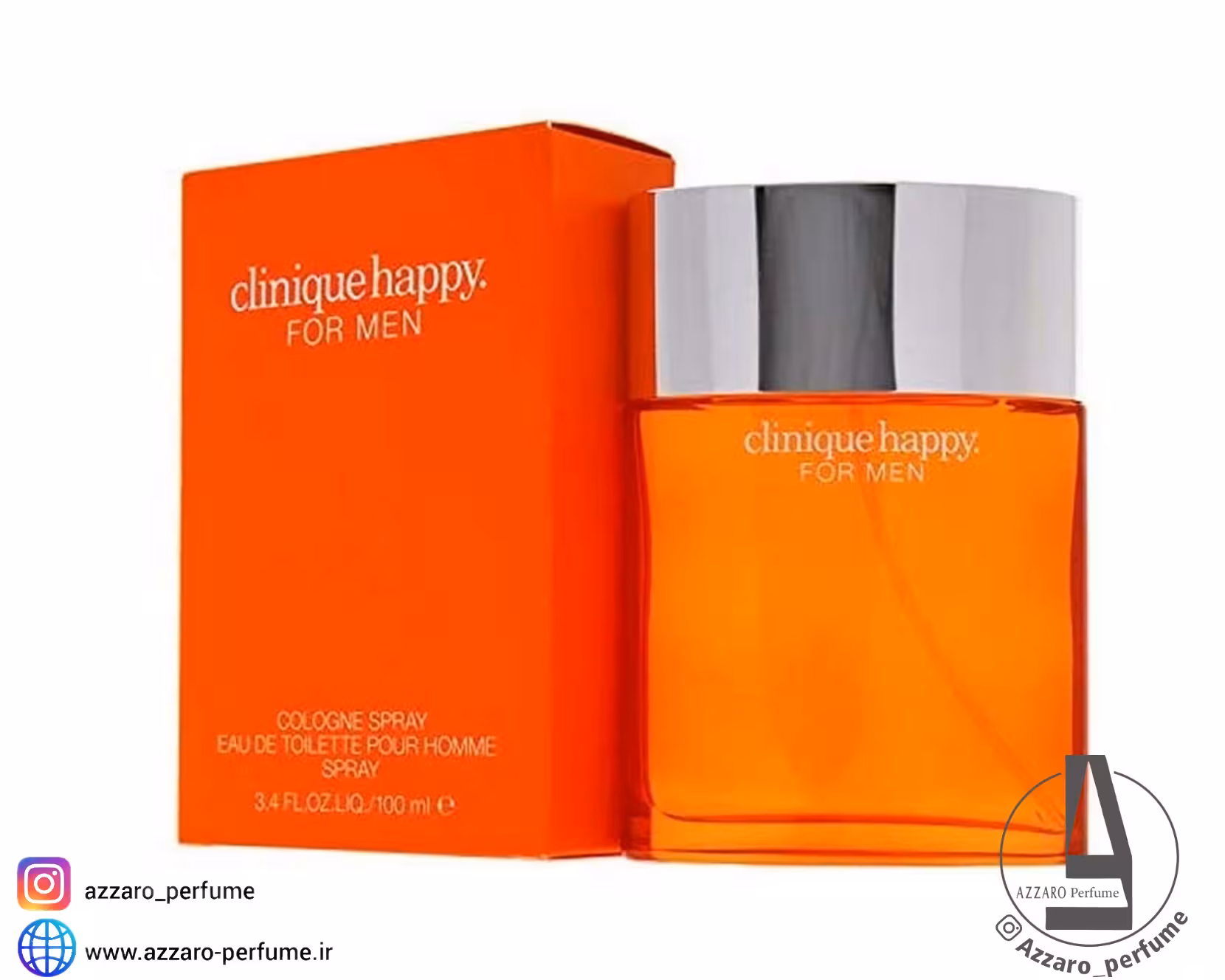 ادکلن کلینیک هپی مردانه (Clinique Happy) حجم 100 میل