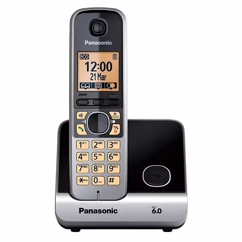تلفن بیسیم پاناسونیک مدل KX-TG6711 سفید
