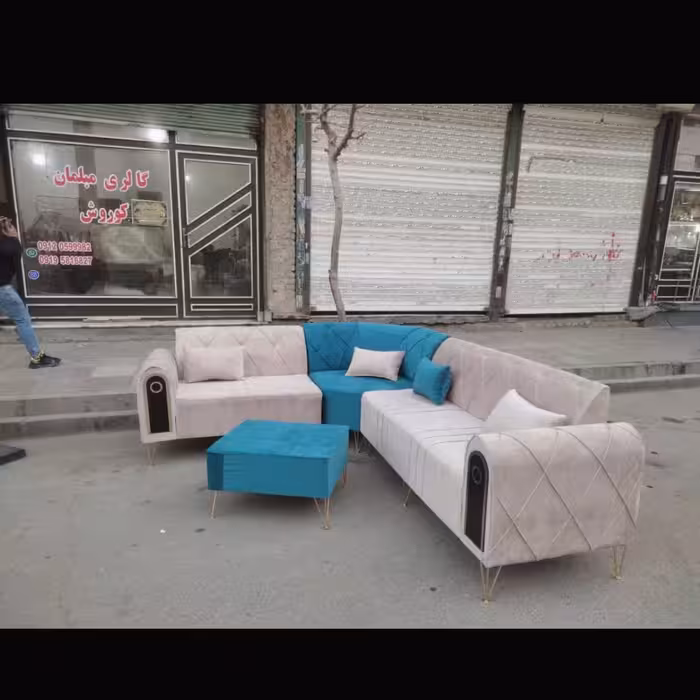 مبل چستر ال مبلمان راحتی بادوام قیمت 6میلیون 