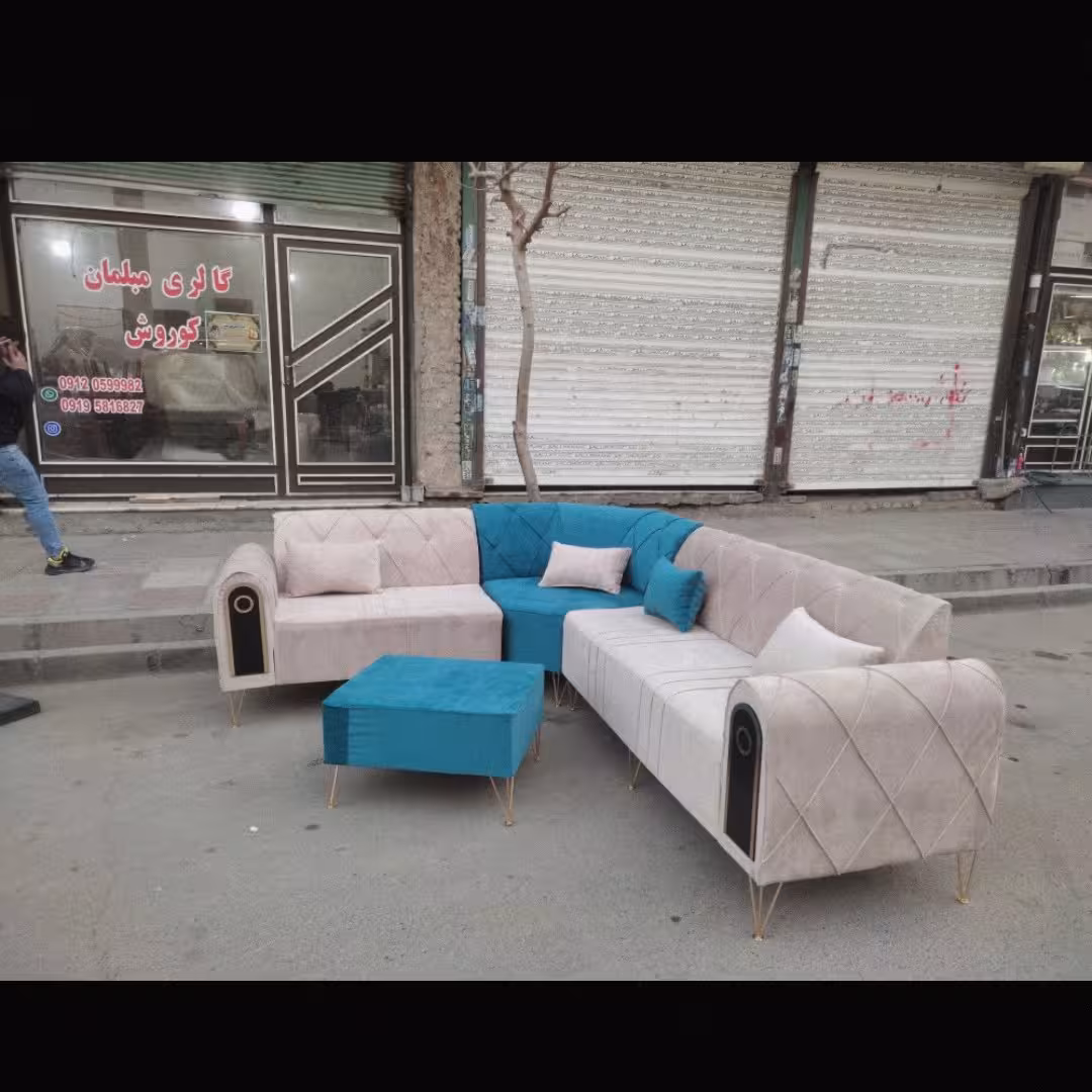 مبل چستر ال مبلمان راحتی بادوام قیمت 6میلیون 